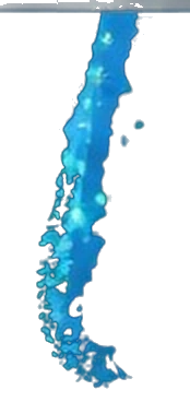 Mapa estilizado de Chile